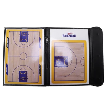 

Magnetic Basketball Tactic Board Tri-Fold Coach Teaching Board With Magnetic Stylus