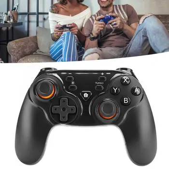 

TY-1793 ABS Black Wireless Bluetooth Game Handle Joystick Vibration Gyroscope Gamepad for Switch Hot