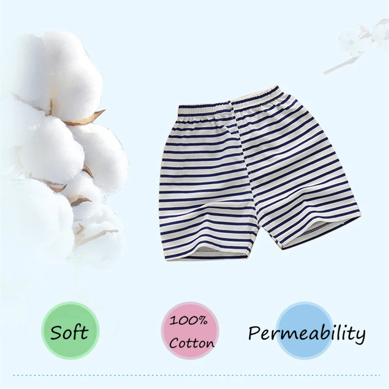 Boys Shorts Cotton Cartoon 7 Colors Baby Boy Summer Clothes Toddler Boys Costume Casual Shorts Kids Pants For Boy 9M-5T13