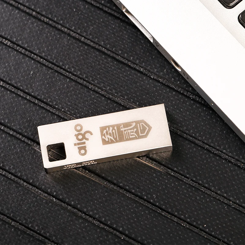 Aigo брелок usb флеш-накопитель 32G Металлический Высокоскоростной usb 3,1 ручка-накопитель китайский стиль usb китайский бамбуковый дизайн