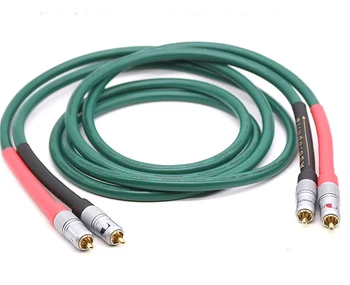 

XSSH Audio 1 pair 2RCA to 2RCA Hi-end HIFI FA-220 PVC case 2 core Pure Copper OFC PCOCC Double RCA Audio Cable Cables Wire Line