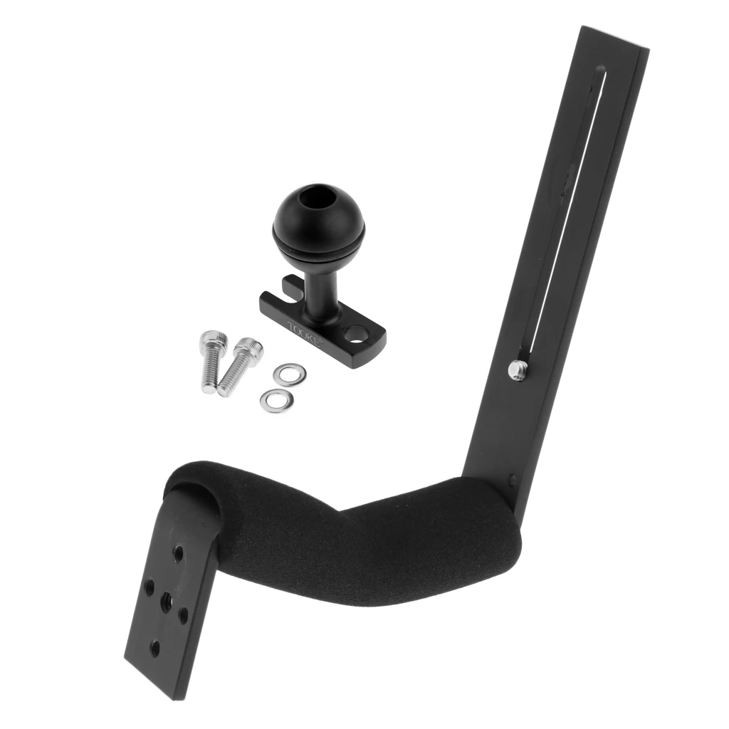

Underwater Scuba Diving Camera Arm Handle Tray Bracket W/ Ball Adapter Base