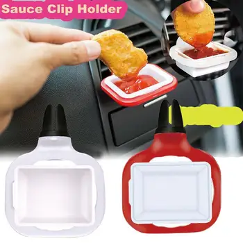 

1pcs Saucemoto Dip Clip | An in-car Sauce Holder For Ketchup And Dipping Sauces A6R3 For Ketchup And Dipping Sauces