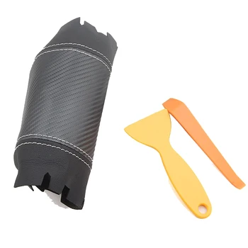 

Cover Cover Trim Armrest Box Carbon Generation 3pcs PU-Leather Console Box Trim Interior Accessories