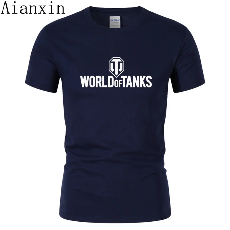 

2019 summer New Style Funny World Of Tanks War ii T-Shirt Men Short Sleeve T Shirts Fashion brand Hip Hop Top Tees Free shipping