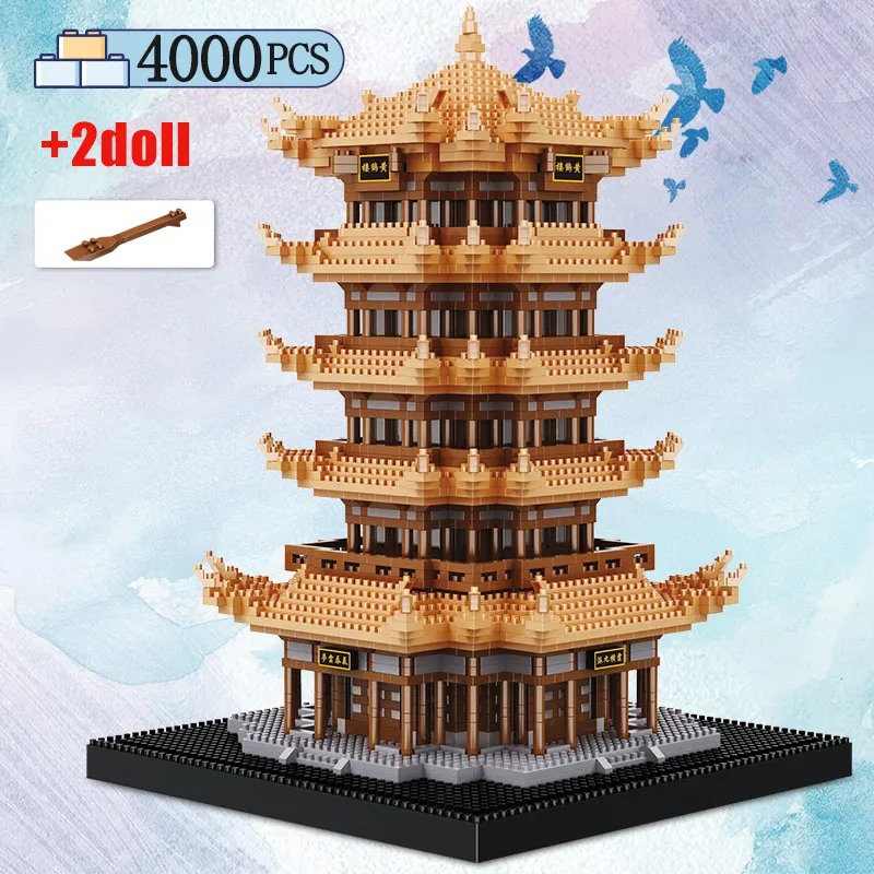 

Creator Mini Famous Architecture Bricks White House Big Ben House of Parliament Chinese Architecture Building Blocks Kids Toys