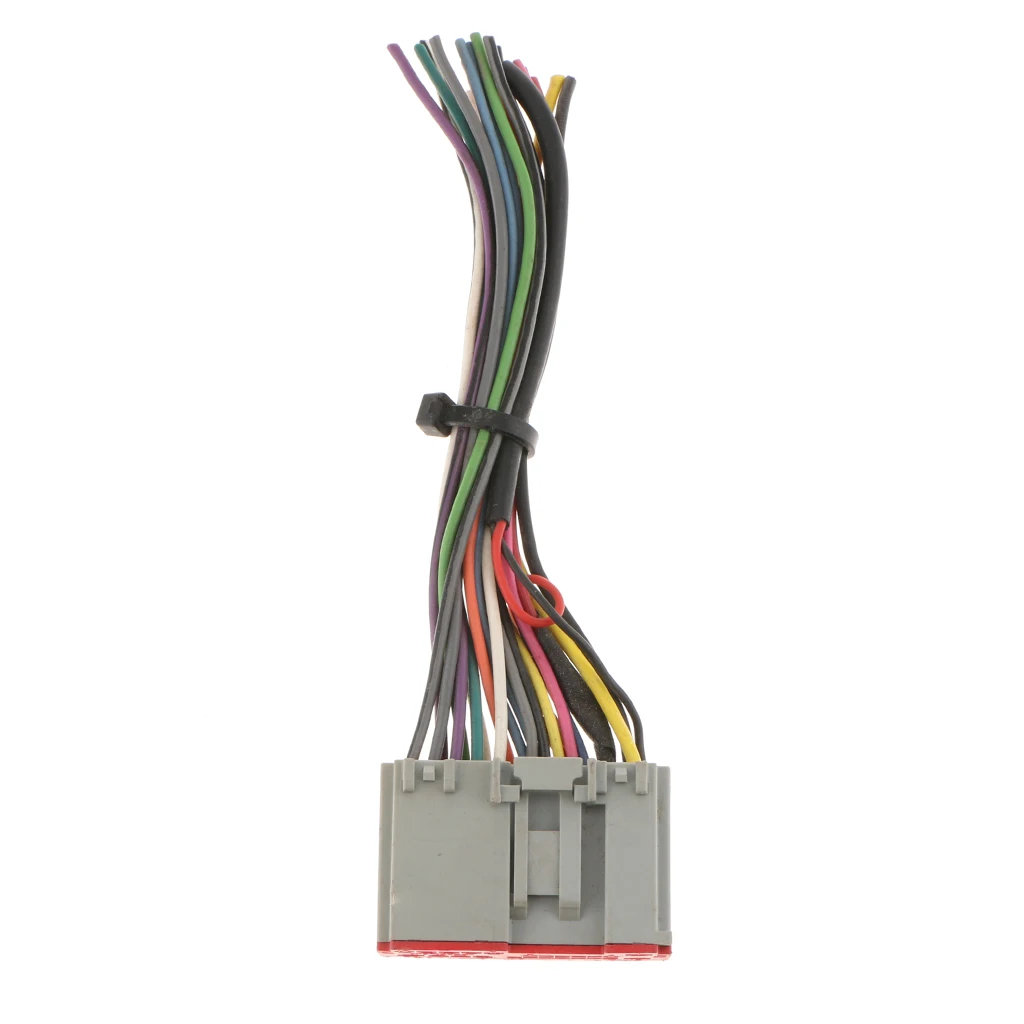 Car Stereo Radio ISO Wiring Harness Connector Fit for Ford/Hyundai/Lincoln
