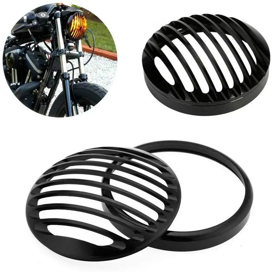 5 75 дюймовый защитный кожух для мотоциклетной фары XL ЧПУ Harley Davidson Sportster Guard883 1200