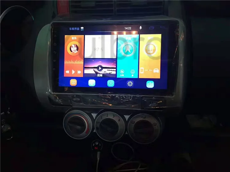 Sale Yulbro quad core android car dvd player for Honda Fit/Everus 2004 2005 2006 2007 car multimedia radio bluetooth gps navigation 10