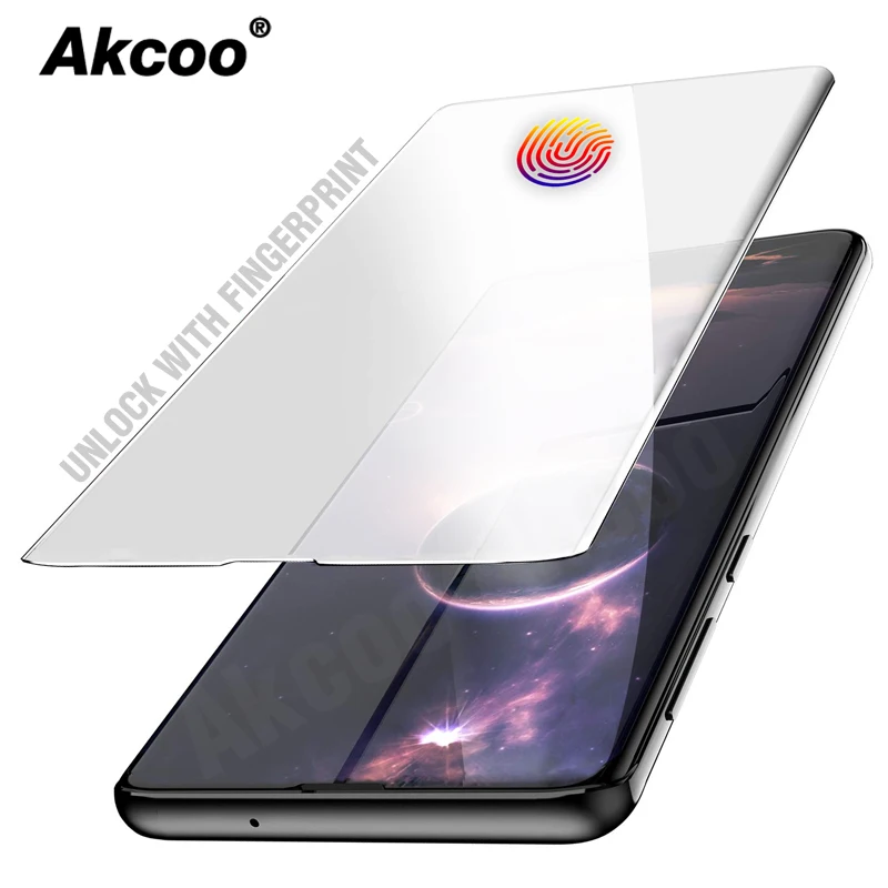 Закаленное стекло Akcoo S10 Plus защита экрана УФ полная проклейка для Samsung galaxy S6 7 edge S8 9