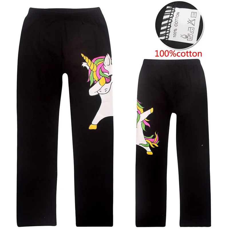 Одежда с единорогом для девочек Детская футболка длинными рукавами маленьких