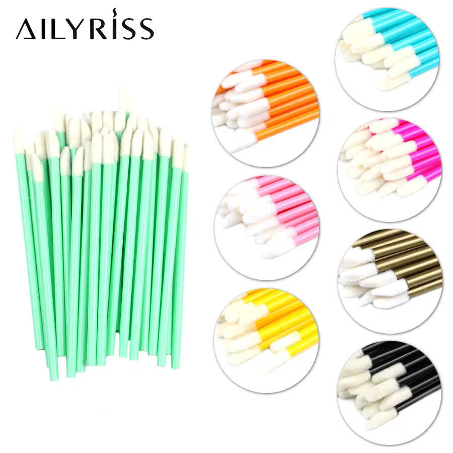 

500pcs Makeup Brushes Disposable Makeup Applicators Lip Brushes Lip Brush Gloss Wands Applicator Eyelash Extensions Supplies