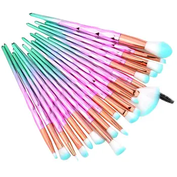 

20pcs Professional Makeup Brushes Kit Eyelash Eyeshadow Foundation Eyeliner Brush Cosmetics Beauty Brushes Tools