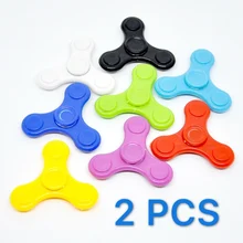 Подшипник Tri-Spinner ABS EDC ручные Спиннеры для длительного вращения времени аутизма и СДВГ Спиннер антистресс детские игрушки