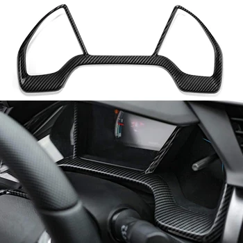 

for 10Th Gen Civic Dash Board Instrument Panel Dial Dashboard Trim Cover Frame ABS Carbon Fiber Style for Honda Civic