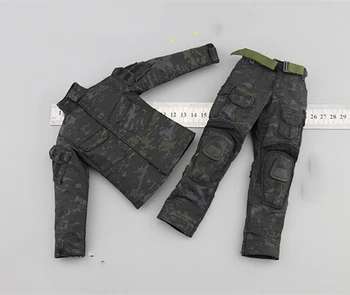 

1/6 Scale NAVY SEAL Shooter Sniper's Camouflage Tactical Coat Pants Set Models for 12''Figures Bodies