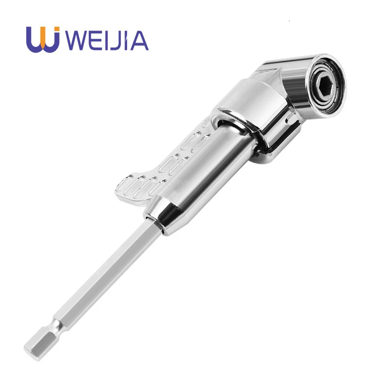 

Drill Bit 6.35MM Hex Shank Tool Accessories 105 Degree Corner With Handle Electric Screwdriver Angle Head Extension Hand Tool