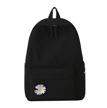 

2020 new large-capacity wear-resistant backpack solid color simple wild backpack campus light and breathable couple backpack