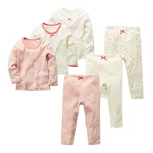 Маленькая вишня-песня вы Nishimatsu дом НОВАЯ тонкая хлопковая нить для детей брюки для девочек на все сезоны Термальность нижнее белье, лосины из 3х предметов: B