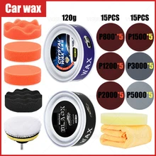 

Car Scratch Repair Polishing Wax Anti Scratch Cream Paint Car Cleaning Retreading Wash Tool Polishing Sponge Crystal Plating Set
