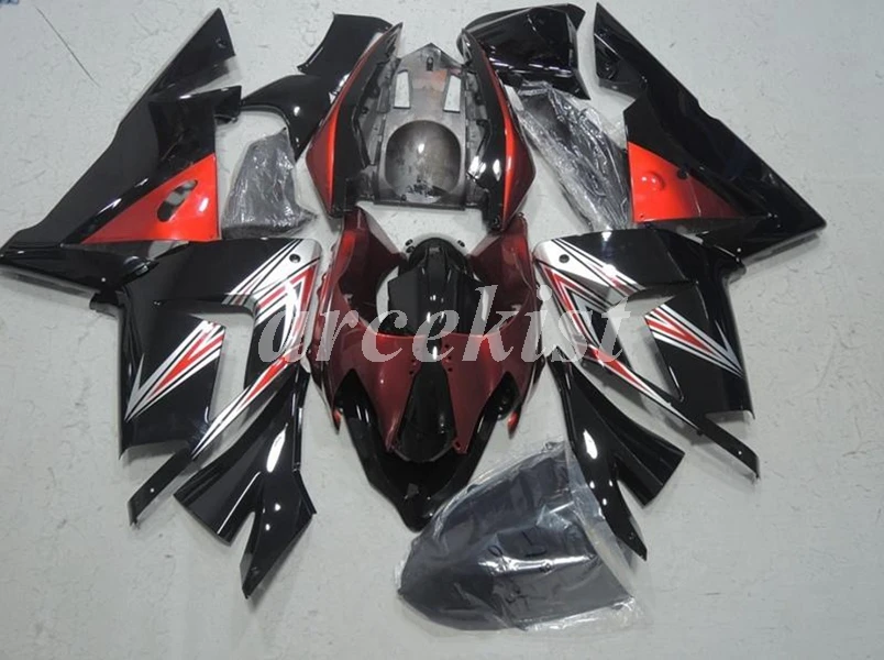 

New ABS Motorcycle Fairings kit Fit For Kawasaki Ninja ZX-10R ZX10R 2004 2005 04 05 10R bodywork set Custom dark red