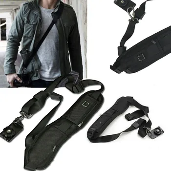 

Portable Single Shoulder Sling Belt Strap for Camera Quick Rapid Adjustment for DSLR Digital SLR for Canon Nikon Sony Camera