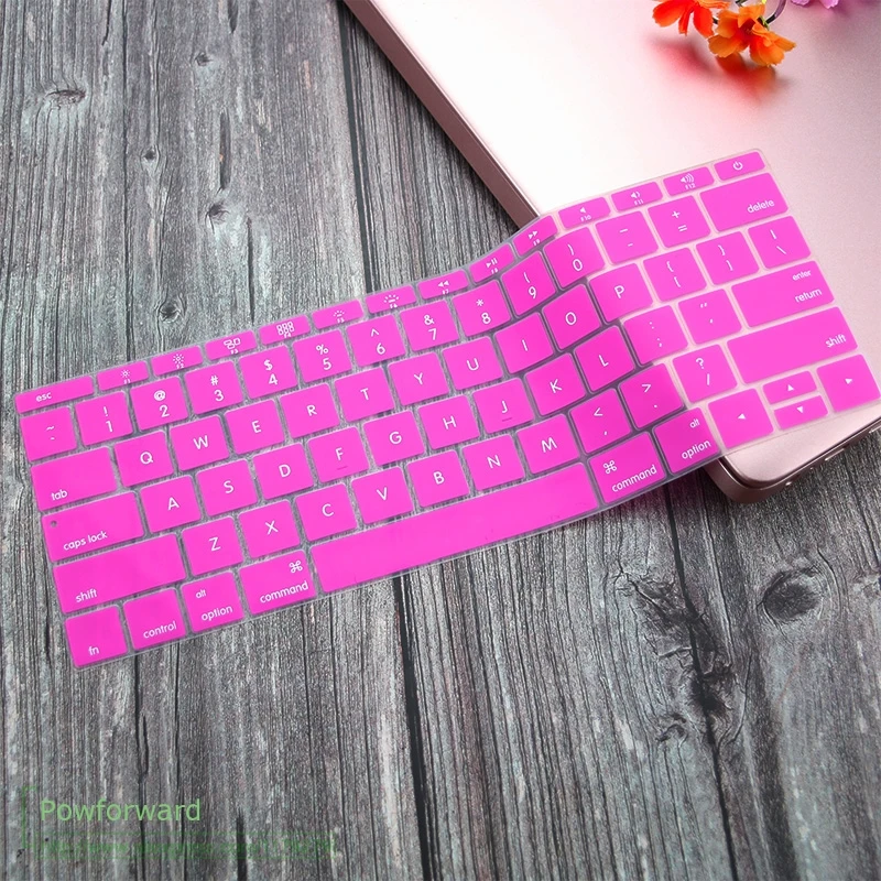 Силиконовый защитный чехол для клавиатуры MacBook Pro 13 дюймов A1708 без сенсорной панели MacBook 12 дюймов A1534