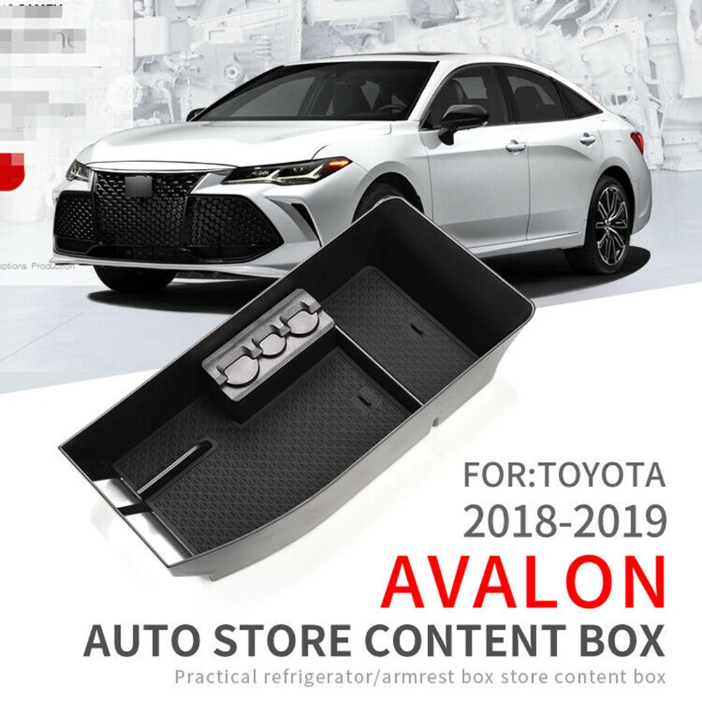

Car Central Armrest Storage Box For Toyota AVALON 2018 2019 Accessories