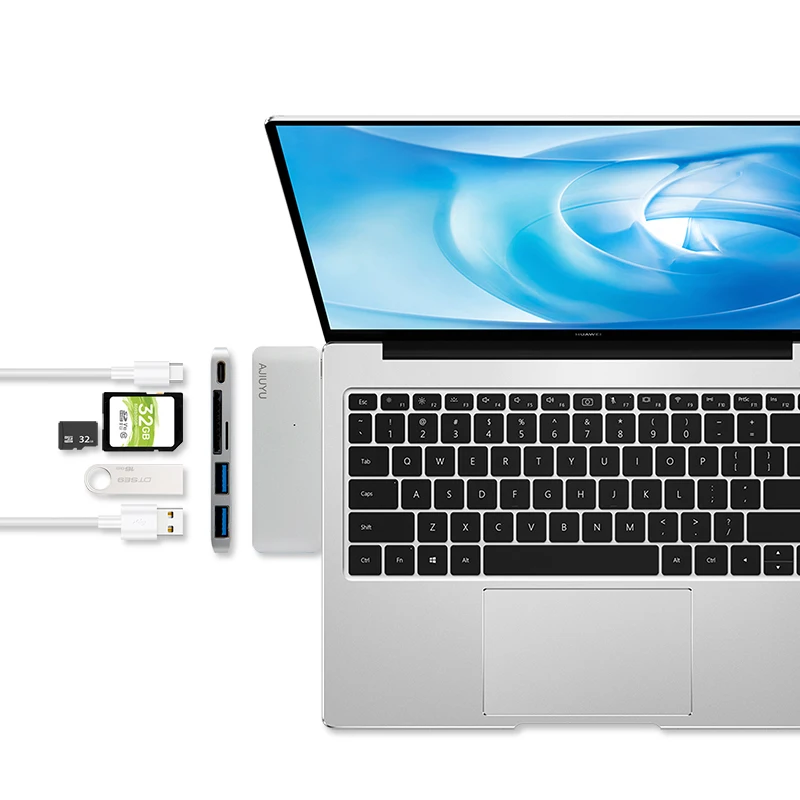 USB концентратор AJIUYU Type C на несколько портов 3 1 HDMI адаптер для ThinkPad Lenovo YOGA S940 C940 S740