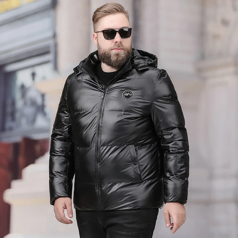 10XL плюс размер теплая зимняя куртка мужская брендовая мужская одежда хлопковое осеннее пальто качественная Парка мужская - Цвет: 3