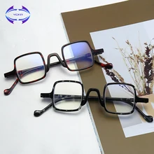 VCKA квадратные очки для чтения с защитой от синего излучения, мужские очки для чтения с защитой от усталости, женские диоптрии по рецепту+ 1,0+ 1,5+ 2,0+ 2,5+ 3,0+ 3,5+ 4,0