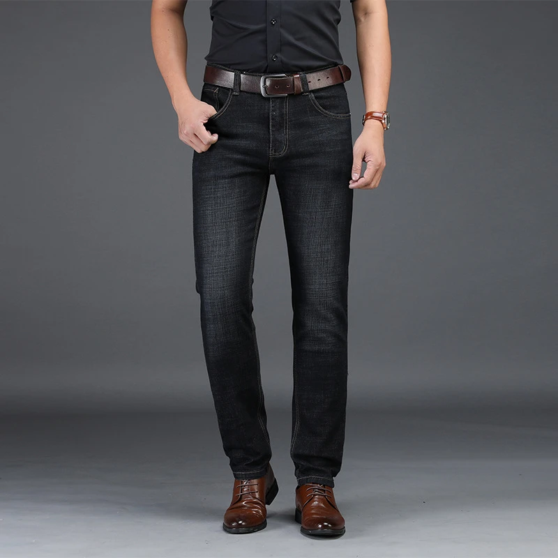 smart casual with black jeans