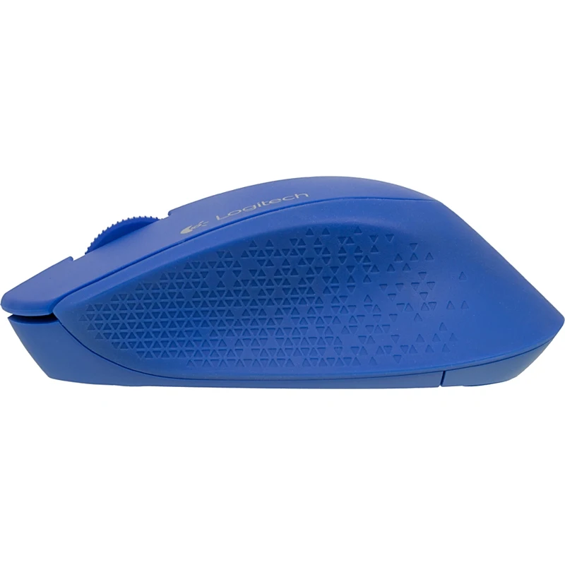 Мышь Logitech M280 синий оптическая(1000dpi) беспроводная USB(2but