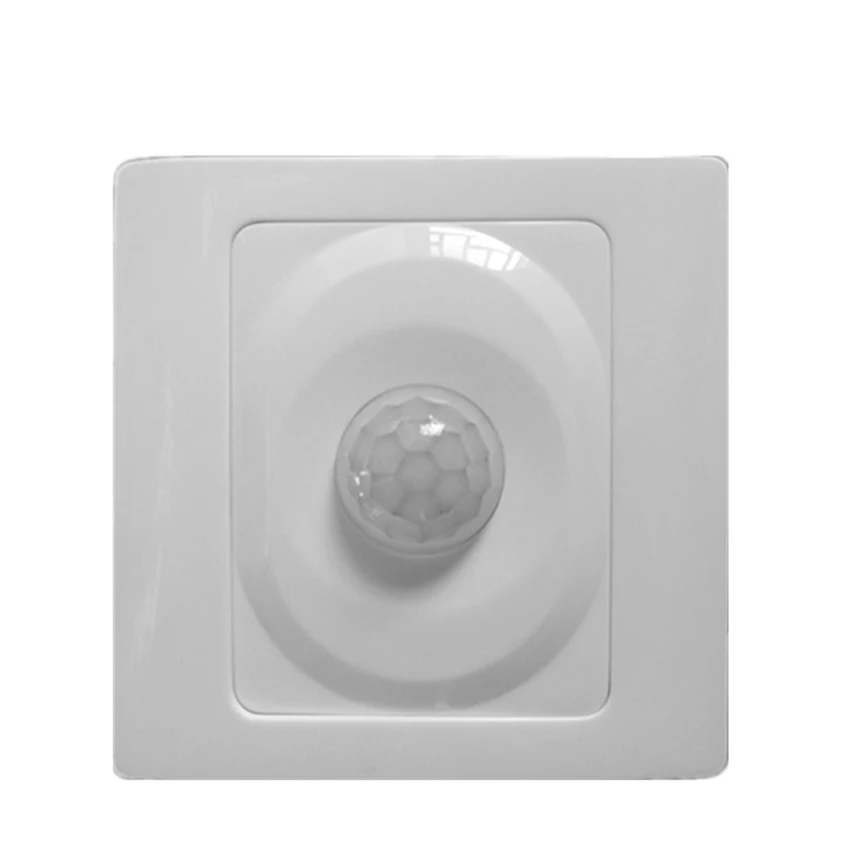Weiß Motion Sensor Licht Schalter Drei-linie Flur Licht Schalter LED Verzögerung Automatische Induktion für Leuchtstofflampe, LED Licht Weiß Motion Sensor Licht Schalter Drei-linie Flur Licht Schalter LED Verzögerung Automatische Induktion für Leuchtstofflampe, LED Licht