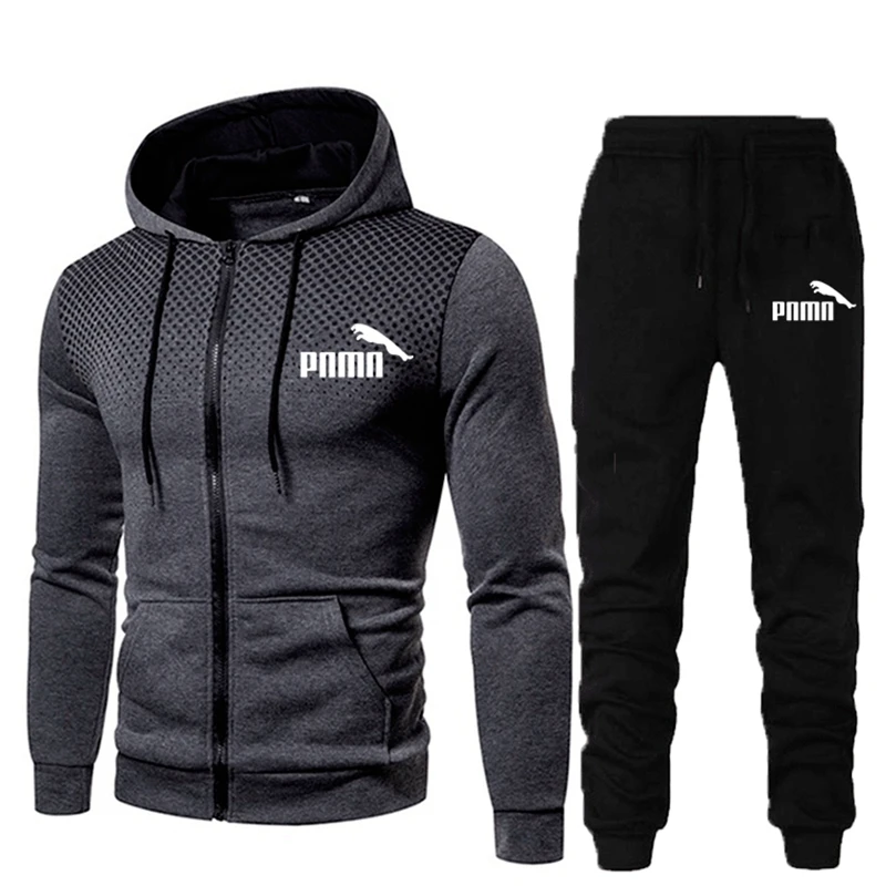 

2020 new Print Tracksuit Men Thermal Men Sportswear Sets Cotton Hoodie+Pants Sporting Suit Casual Sweatshirts Sport Suit