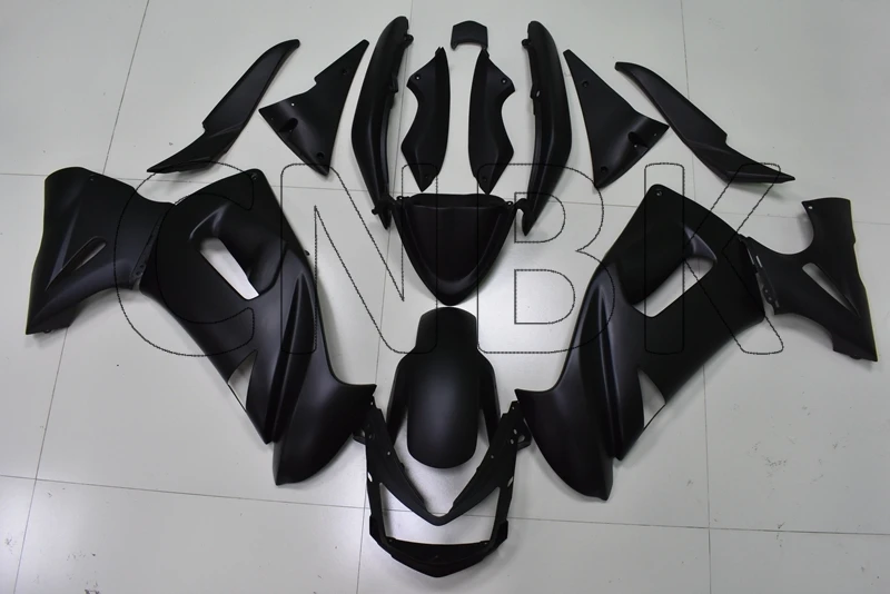 Для ER6F 2006 Обтекатели NINJA 650R 08 07 материя Черный Abs обтекатель для Kawasaki ER-6F 2006-2008 обвес - Цвет: COMPRESSION mold