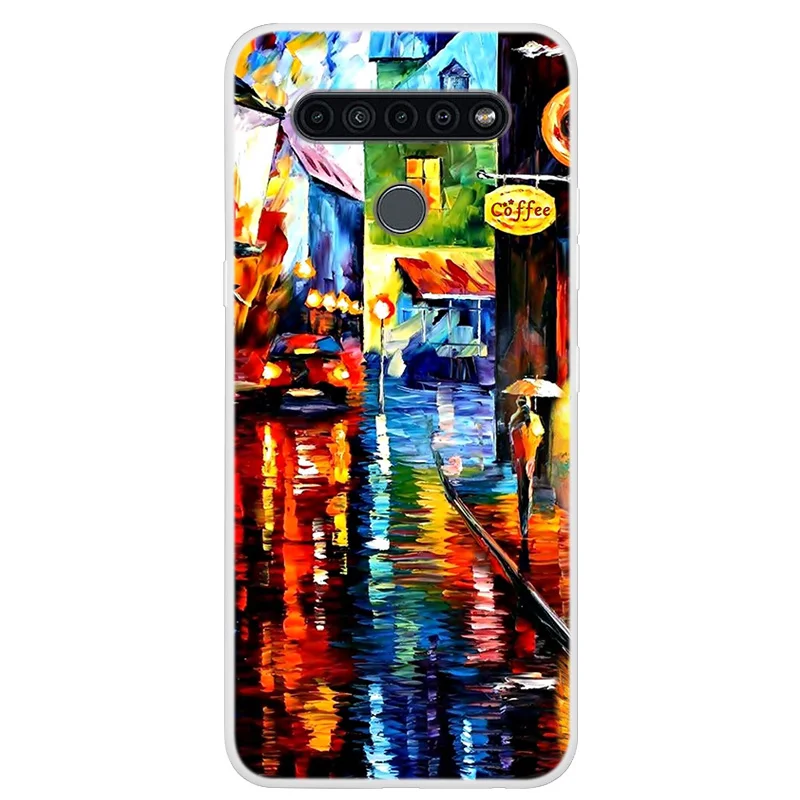 Cartoon Painted Soft TPU Silicone Phone Case - Protective Shell