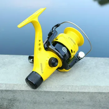 

CTR2000-7000 12BB Fishing Reel 5.5:1 Foldable Arm Rocker Spinning Reel Lightweight Rear Drag Spool Fish Spinning Wheels Stream