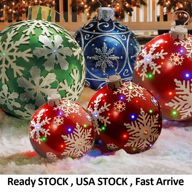 Fast Shipping Christmas Ornaments 23.6Inch Outdoor Christmas Inflatable