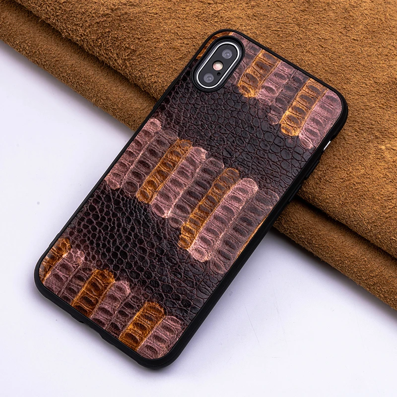Воловья кожа цветной рисунок чехол для телефона для IPhone X XS Max XR для Apple 5 5S SE 6 6S 7 8 Plus защитный чехол для телефона