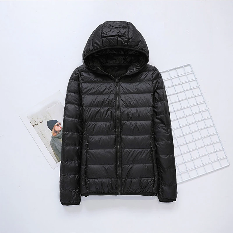 Uniqlo Light Down Jacket Men Lightweight Padded Jackets Women's