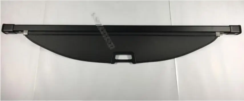 Задняя Крышка багажника, Защитная крышка для HYUNDAI Santa Fe, высокое качество, авто аксессуары, черный, бежевый цвет - Цвет: Black