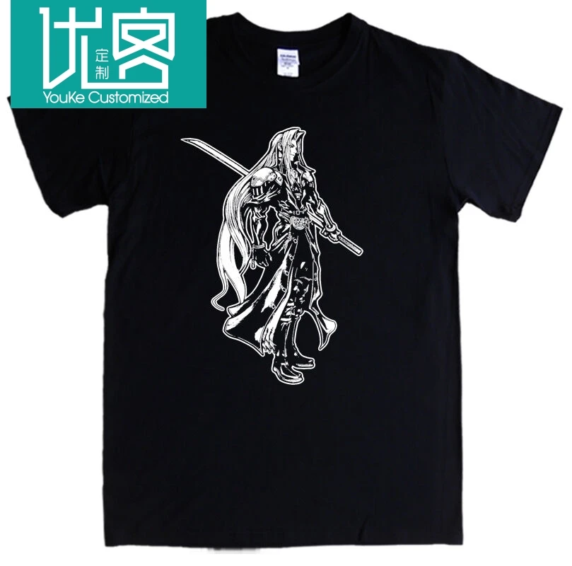 SEPHIROTH-FINAL Фантазийная футболка S 5XL VII 7 shinra cloud крутая повседневная мужская с