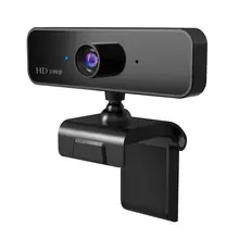USB HD 1080P Webcam Built-in Microphone High-end Video Call Computer
Peripheral Web Camera for Microsoft Youtube PC Laptop Black