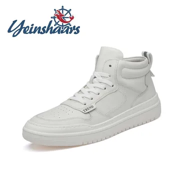 

Fashion Mens Shoes Genuine Leather Classic Lace-up High Style Slip On Flat Shoes Casual Shoes Men Sneakers Breathable Classic