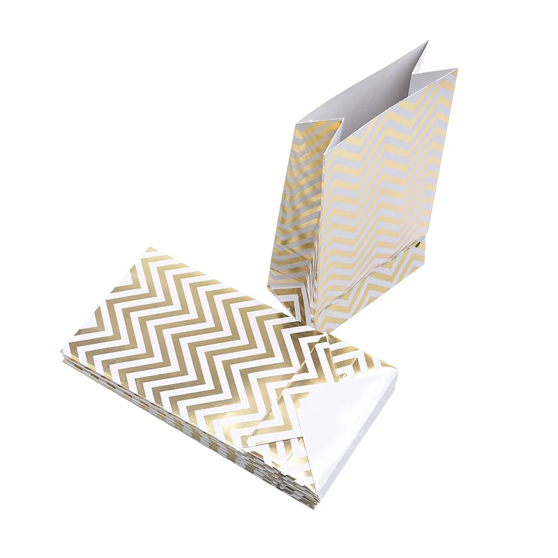 1set Gold Stripe Disposable Tableware Plate Cup Napkins Straw Baby Shower Birthday Party Decoration Wedding Home Supplies