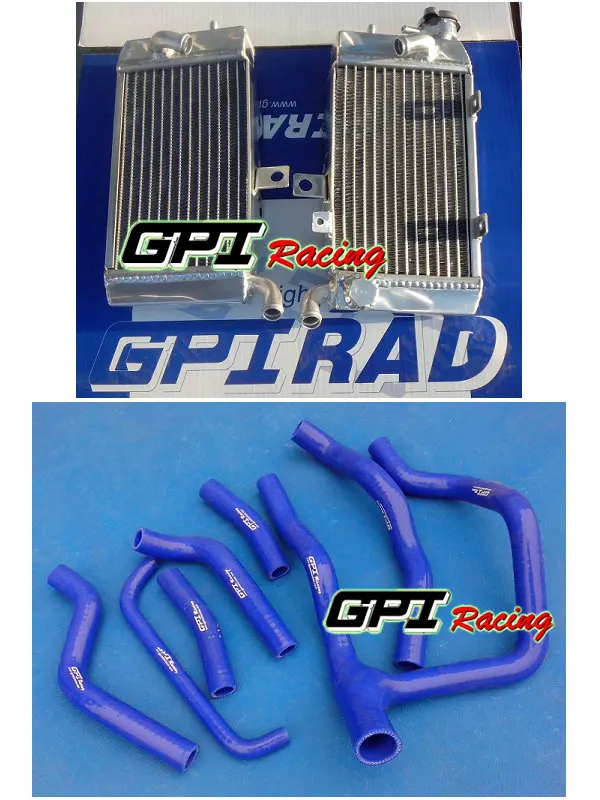 LH&RH GPI radiator &HOSE for Africa Twin 750 for HONDA XRV750 XRV 750 AFRICA TWIN