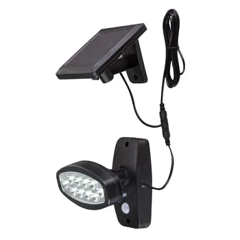 

10 LED Landscape Security Path Wall Waterproof Motion Sensor Rotating Outdoor Bulbs Solar Lamp Street Garden Ultra Bright
