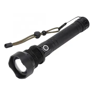 

Aluminium Alloy USB Charging Outdoor Waterproof Distance Light LED Flashlight Torch for Camping Cycling Hunting Fishing
