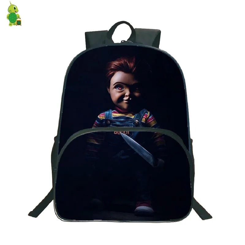 Ужасный рюкзак Chucky Killers Jason, школьные сумки для девочек-подростков и мальчиков, вместительные дорожные сумки для женщин и мужчин, рюкзак для ноутбука